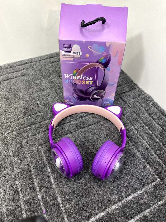 M31 Kitty Wireless RGB Headphones