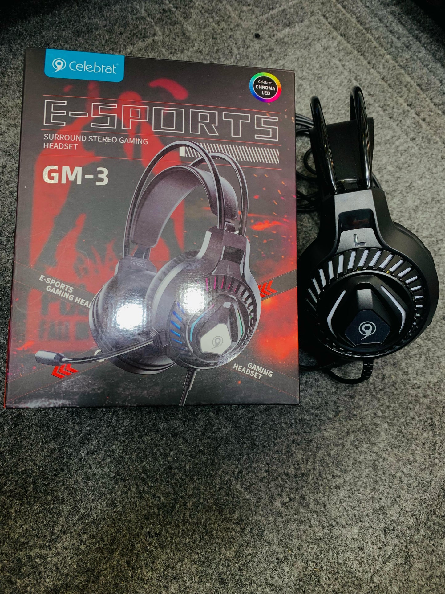 Celebrat E-Sports Gaming Headset [GM-3]