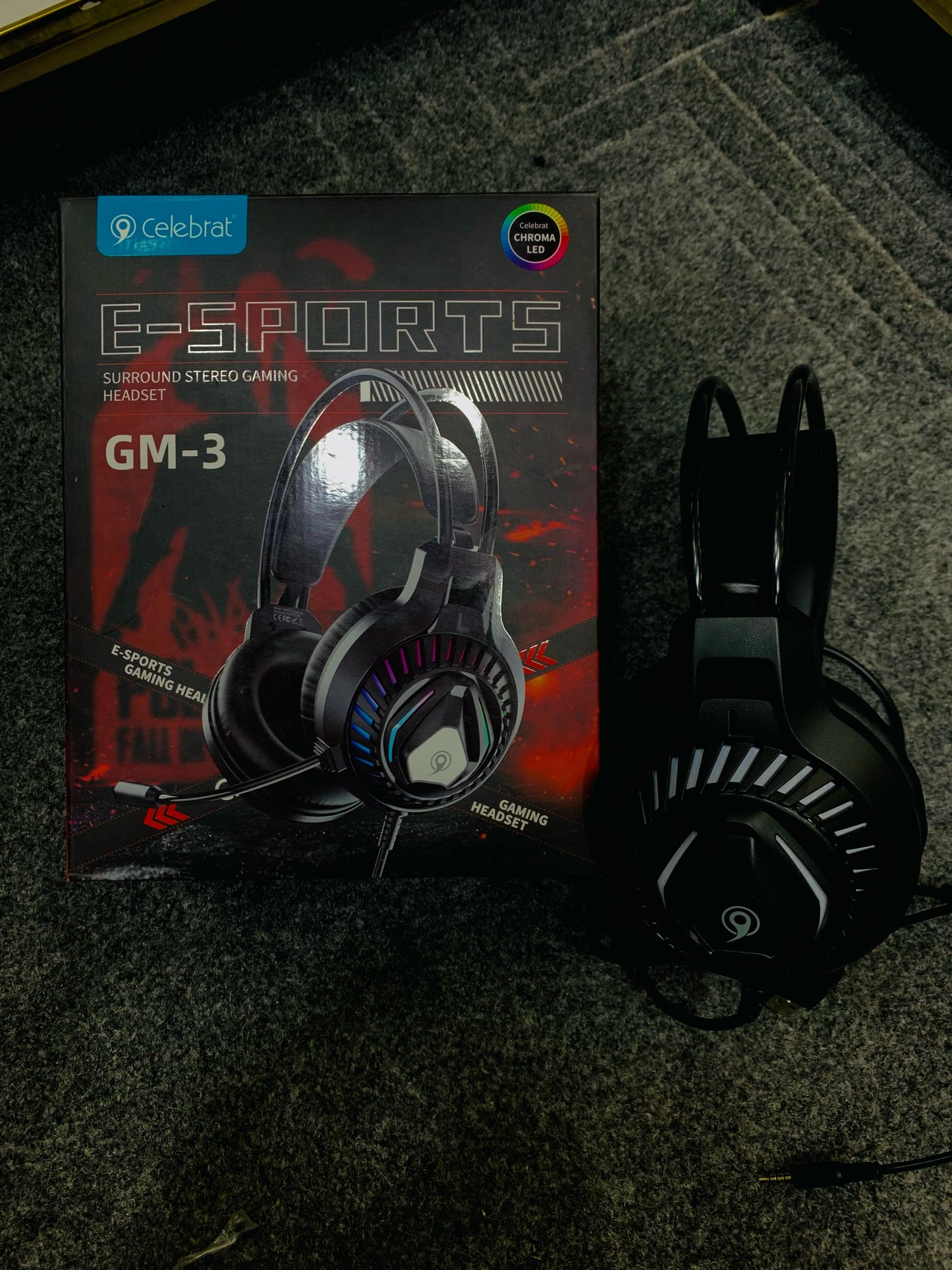 Celebrat E-Sports Gaming Headset [GM-3]