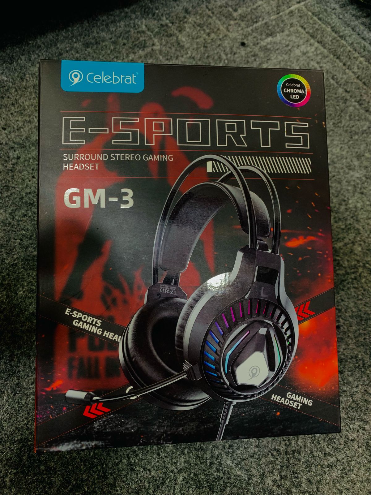 Celebrat E-Sports Gaming Headset [GM-3]